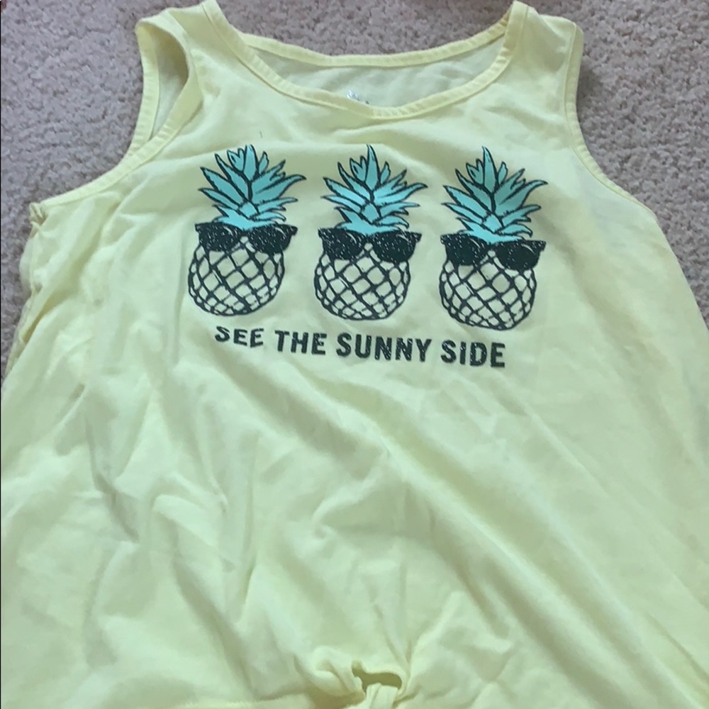 Justice tank top